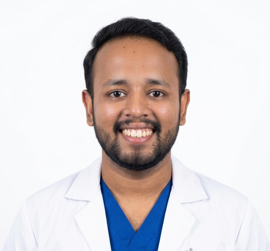 Dr. Rony T S (BDS, MDS), Oral Medicine & Radiology at Grace Dental Clinic